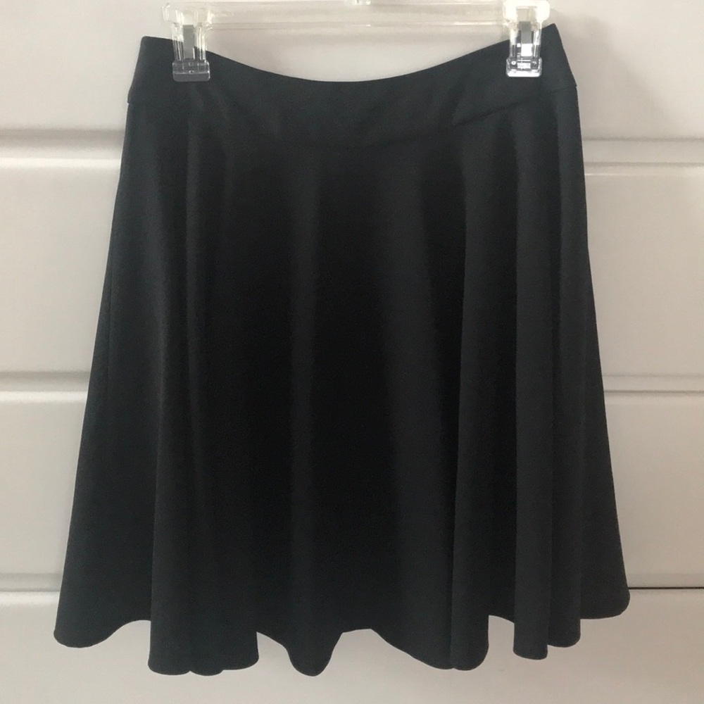 Vintage High-Waisted Knee-Length Skirt